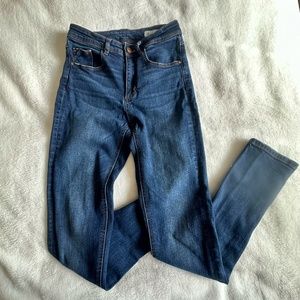 Zara Basic Denim Dept. High Rise Jeans Sz 4